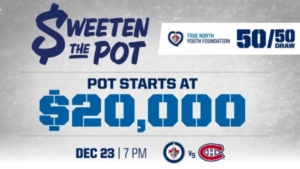 Winnipeg Jets Sweeten the 50/50 Pot Manitoba Post
